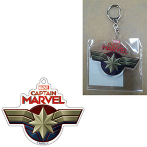 キャプテン・マーベル　アイコン　アクリルキーホルダー