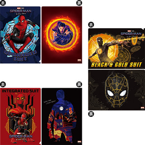 スパイダーマン ノー・ウェイ・ホーム クリアファイルセット(3枚組)