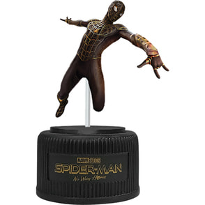 スパイダーマン ゴールド スタチュー 約30cm ９９体限定品 スパイダーマン ノー・ウェイ・ホーム ボトルキャップマスコット