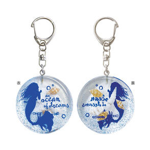 リトル・マーメイド　クリアキーホルダー