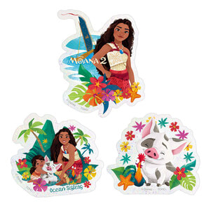 モアナと伝説の海２　クリアホロステッカーセット