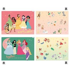 モアナと伝説の海２　クリアファイルセット（プリンセス）