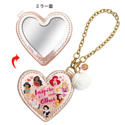 モアナと伝説の海２　ミラー付きバッグチャーム（プリンセス）