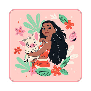 モアナと伝説の海２　ミニタオル