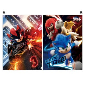 ソニック×シャドウ TOKYO MISSION　メタリッククリアファイル