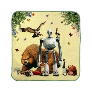 野生の島のロズ　ハンドタオル