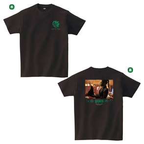 ウィキッド ふたりの魔女　ＴシャツＡ（ブラック）