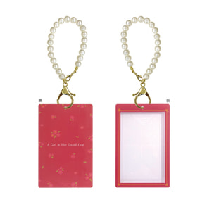 お嬢と番犬くん　ストラップ付きカードケース