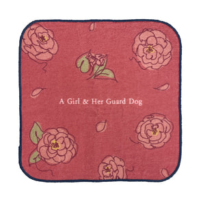 お嬢と番犬くん　ミニタオル