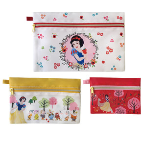 白雪姫　３連ポーチ