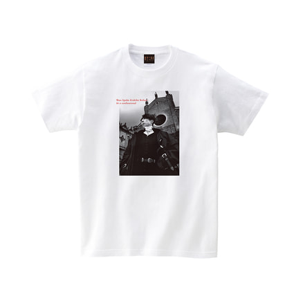 【25％OFF】 岸辺露伴は動かない 懺悔室 TシャツBホワイト（Lサイズ Tシャツ・アパレル