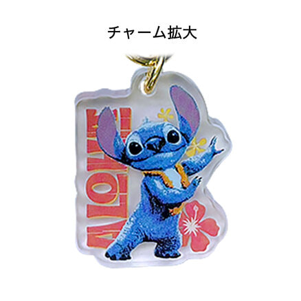 リロ＆スティッチ バッグチャーム メダル 各2個セット 新品 未開封品 リロ＆スティッチ バッグチャーム（103124011）｜リロ
