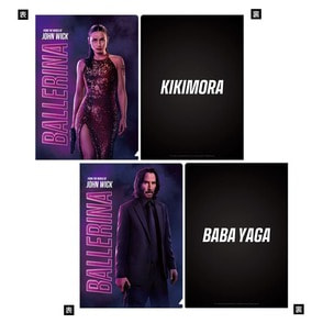 バレリーナ：The World of John Wick　クリアファイルセット