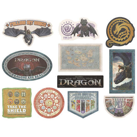 ヒックとドラゴン　ステッカーセット