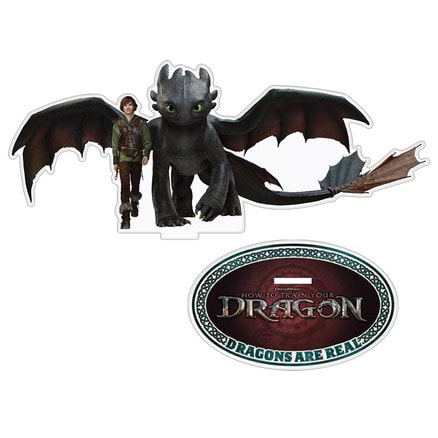 【新品】実写映画 ヒックとドラゴン マスコット 全4種コンプリート 最安値 ヒックとドラゴン アクリルスタンド（103147008）｜映画『ヒック