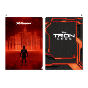 トロン：アレス　メタリッククリアファイル