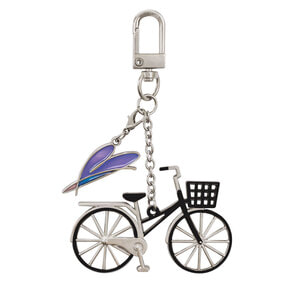 平場の月　自転車キーホルダー