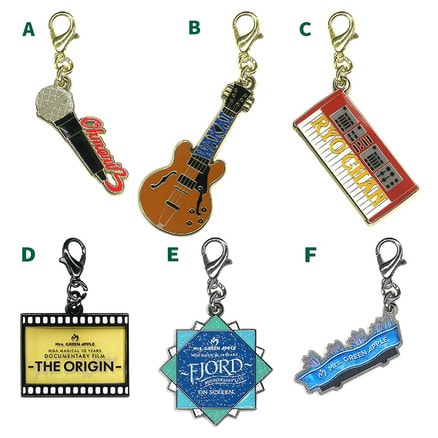 【受注販売】Mrs. GREEN APPLE／MGA MAGICAL 10 YEARS FILM　メタルチャームコレクション（全6種）