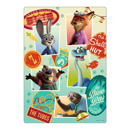 ズートピア２　クリア下敷き