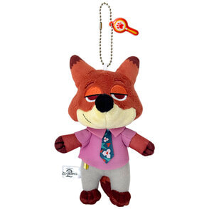 ズートピア２　ぬいぐるみボールチェーン／ニック