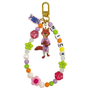 ズートピア２　マスコットビーズストラップ／ニック