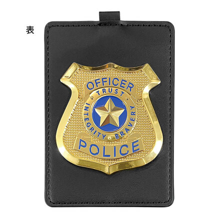 ズートピア２　警察バッジ風パスケース
