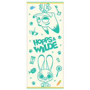 ズートピア２　フェイスタオル