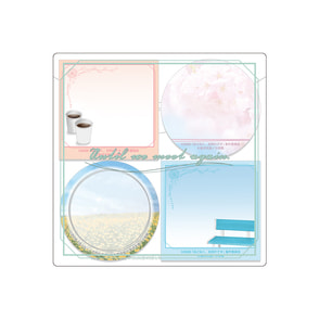 ほどなく、お別れです　ふせんセット