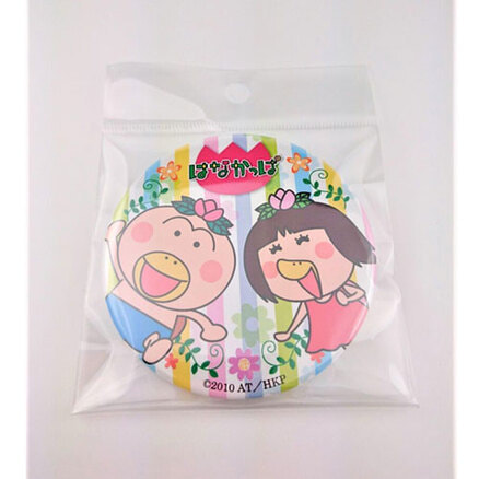 はなかっぱ　缶バッチ（はなかっぱ＆ももかっぱ）