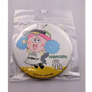 はなかっぱ×SoftBankHAWKS　アゲルちゃん缶バッチ