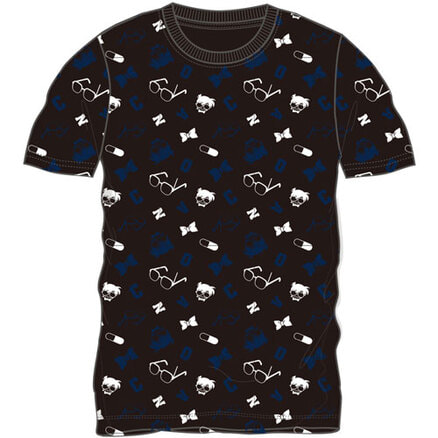 名探偵コナン 総柄半袖Tシャツ（杢グレー）Lサイズ（600039078