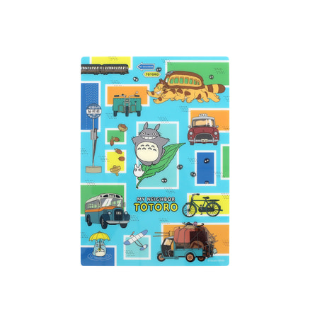 となりのトトロ　下敷き／のりもの