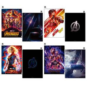 アベンジャーズ共通商品　クリアファイルセットＥ