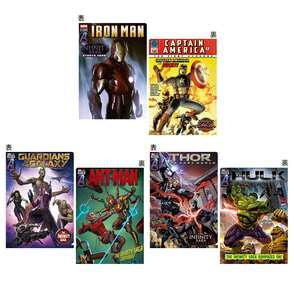 アベンジャーズ共通商品　ミニクリアファイルセットＡ