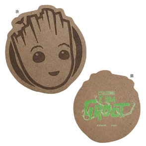 マーベル（共通商品３）　ウッドコースター／グルート