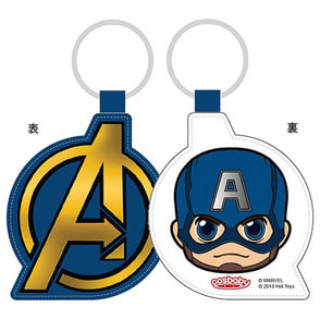 マーベル（共通商品）　コスベイビー・フェイスキーチェーン（キャプテン・アメリカ）