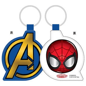 マーベル（共通商品）　コスベイビー・フェイスキーチェーン（アイアンスパイダー）