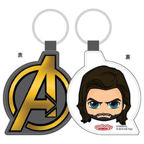 マーベル（共通商品）　コスベイビー・フェイスキーチェーン（ウィンターソルジャー）