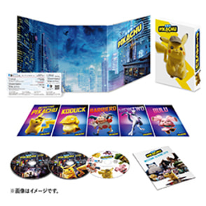 名探偵ピカチュウ 豪華版Blu-ray&DVDセット（3枚組）, カラー展開なし, サイズ展開なし