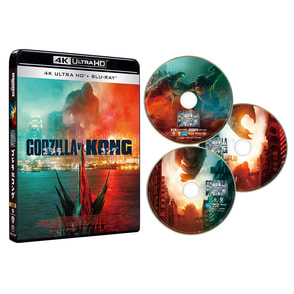 ゴジラvsコング　4KUHD＋Blu-ray3枚組