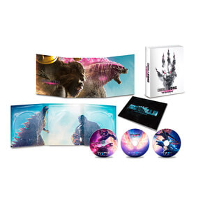 『ゴジラxコング 新たなる帝国』Blu-ray豪華版
4K Ultra HD Blu-ray　同梱3枚組