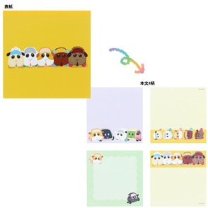 PUI PUI モルカー　スクエアメモＢ