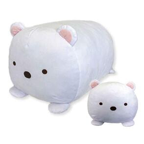 すみっコぐらし　ロールクッション（しろくま）