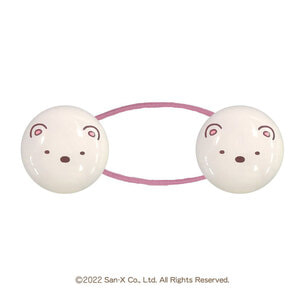 すみっコぐらし　ヘアゴム（しろくま）