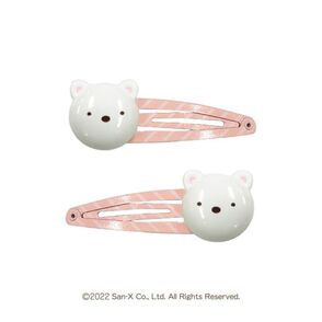 すみっコぐらし ヘアピン(しろくま)