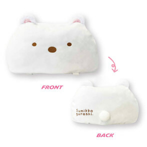 すみっコぐらし　フェイスティッシュカバー（しろくま）