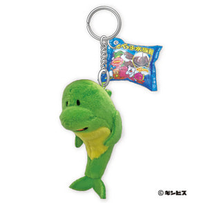 たべっ子水族館　ぬいぐるみキーリング（いるか）N