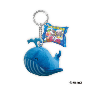 たべっ子水族館　ぬいぐるみキーリング（くじら）N
