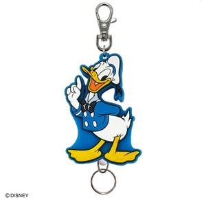 WDラバーリールキーホルダー（ドナルドダック）