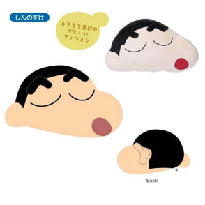 クレヨンしんちゃん　モッチリフェイスミニクッション（シンノスケ）
